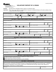 Form FR200 &quot;Voluntary Report of a Crash&quot; - Virginia