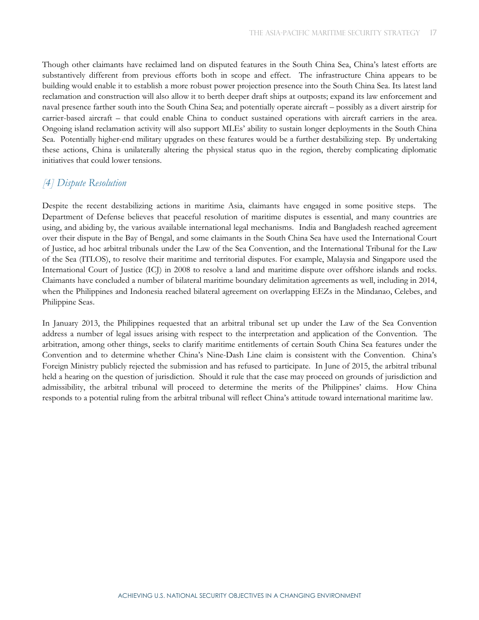 Asia-Pacific Maritime Security Strategy, Page 21