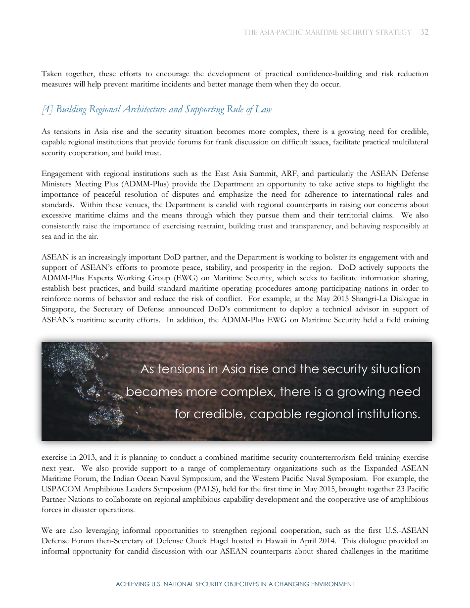 Asia-Pacific Maritime Security Strategy, Page 36