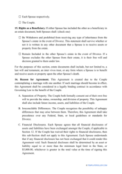 Prenuptial Agreement Template - Arizona, Page 7