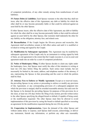 Prenuptial Agreement Template - Arizona, Page 9