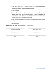 Prenuptial Agreement Template - Arkansas, Page 16