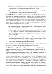 Prenuptial Agreement Template - Colorado, Page 8