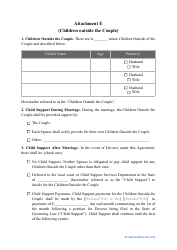 Prenuptial Agreement Template - Connecticut, Page 15