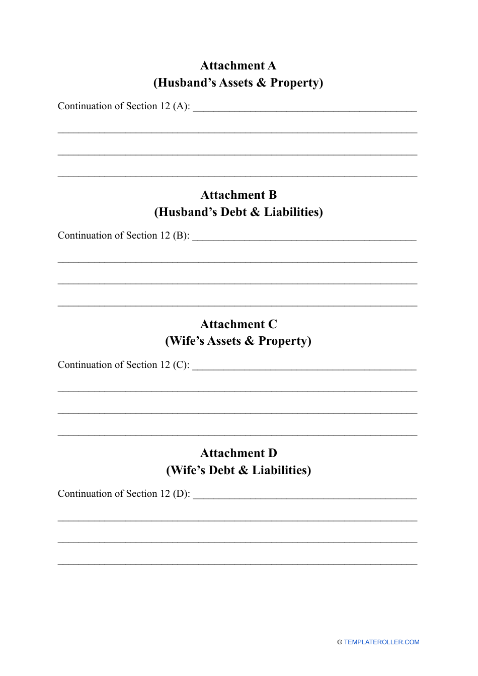 Prenuptial Agreement Template - Pennsylvania, Page 14