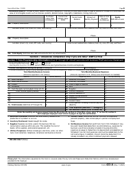 IRS Form 433-A Collection Information Statement for Wage Earners and Self-employed Individuals, Page 6