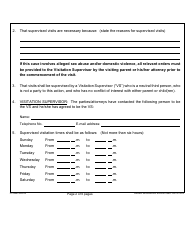 Form 1F-P-1053 Proposed Order Regarding Supervised Visitation - Hawaii, Page 3