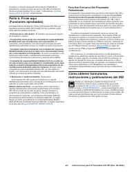 Instrucciones para IRS Formulario 941-PR Planilla Para La Declaracion Federal Trimestral Del Patrono (Puerto Rican Spanish), Page 22