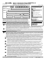 Document preview: IRS Formulario 941-X (PR) Ajuste a La Declaracion Federal Trimestral Del Patrono O Reclamacion De Reembolso (Puerto Rican Spanish)