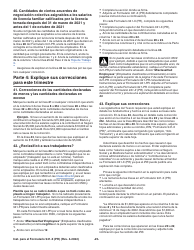Instrucciones para IRS Formulario 941-X (PR) Ajuste a La Declaracion Federal Trimestral Del Patrono O Reclamacion De Reembolso (Puerto Rican Spanish), Page 25