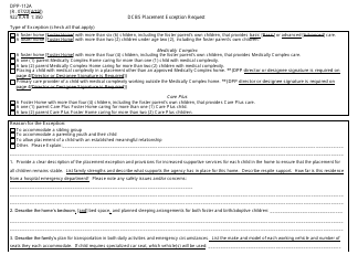 Form DPP-112A Dcbs Placement Exception Request - Kentucky, Page 2