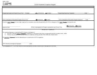 Form DPP-112A Dcbs Placement Exception Request - Kentucky, Page 4
