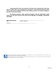 Form 2F-P-466 Ex Parte Petition for an Hrs 586 Temporary Restraining Order - Hawaii, Page 8