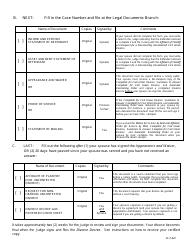 Form 2F-P-422 Uncontested Civil Union Divorce (Without Children) Document Checklist - Hawaii, Page 2