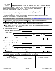 IRS Form 12153 Request for a Collection Due Process or Equivalent Hearing