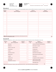 Form AU-724 Motor Vehicle Fuels Tax Refund Claim - off Highway, Manufacturing, Marine, Governmental, School Bus, and Waste Hauling Use - Connecticut, Page 2
