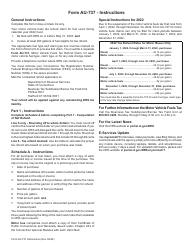 Form AU-737 Motor Vehicle Fuels Tax Refund Claim - Airport Service Motor Bus - Connecticut, Page 3