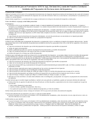 IRS Formulario 14157-A (SP) Declaracion Jurada De Fraude O Conducta Indebida Del Preparador De Declaraciones De Impuestos (Spanish), Page 3