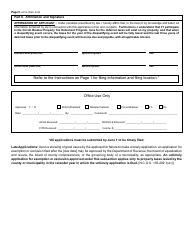 Form AV-9 Application for Property Tax Relief - North Carolina, Page 5