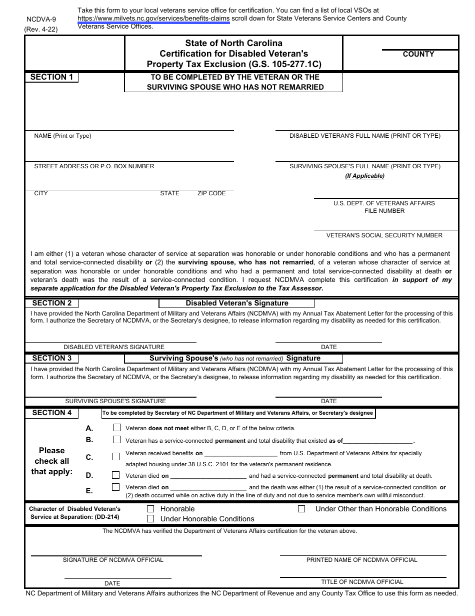 form-ncdva-9-download-printable-pdf-or-fill-online-certification-for