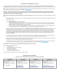 Form GA-110L (State Form 615) Claim for Refund - Indiana, Page 2