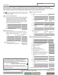 Form FW-001 Request to Waive Court Fees - California, Page 2