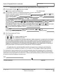 Form FW-001-GC Request to Waive Court Fees (Ward or Conservatee) - California, Page 3