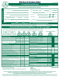 Form 22-13227 S.c. Resident License Order Form - South Carolina