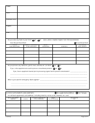 Form FS-5116 Organic Poultry Plan Application - Oklahoma, Page 3