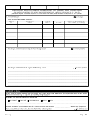 Form FS-5116 Organic Poultry Plan Application - Oklahoma, Page 4