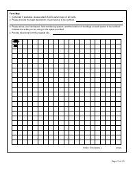 Form FS-5111 Producer Application - Organic Certification Program - Oklahoma, Page 3