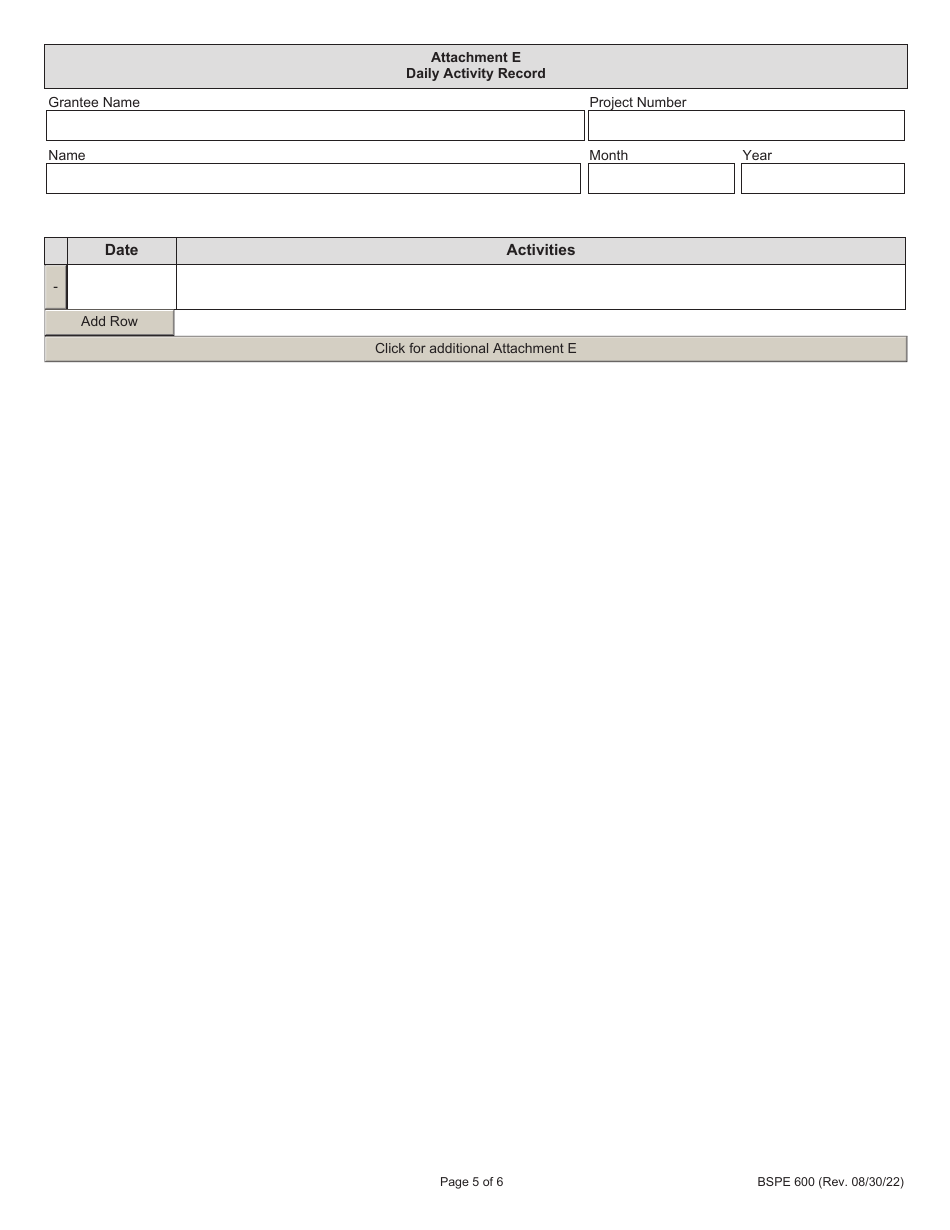 Form BSPE600 Highway Safety Claim (Non-step) - Illinois, Page 5