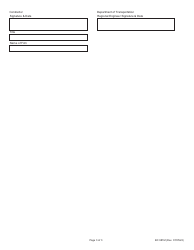 Form BC981M Agreement on Accuracy of Plan Quantities - Illinois, Page 3