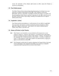 Charter Agreement - North Carolina, Page 13