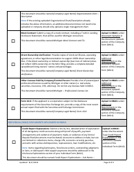 Mi Regulatory Loan License New Application Checklist (Company) - Michigan, Page 8