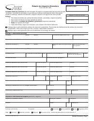 Document preview: Formulario OR-SFC (SP) (150-101-159-5) Estado De Situacion Financiera - Oregon (Spanish)
