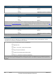 Form LA23 Part B Continuation of a Public Utility Easement Application - Queensland, Australia, Page 3