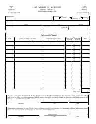 Document preview: Form AC132-S-6JD-1-CAP CAP Employee Expense Report Travel Expenses - New York