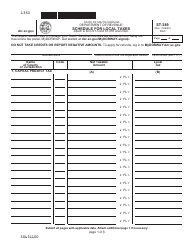 Form ST-389 Schedule for Local Taxes - South Carolina