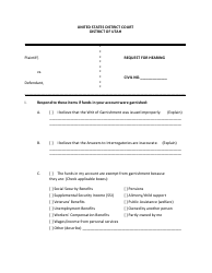 Garnishment Packet - Not for Personal Services - Utah, Page 11