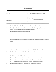Garnishment Packet - Not for Personal Services - Utah, Page 5