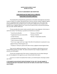 Garnishment Packet - Not for Personal Services - Utah, Page 9