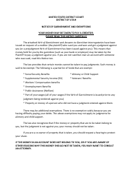 Garnishment Packet - Personal Services (Wage) Continuing Garnishment - Utah, Page 10