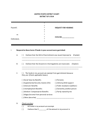 Garnishment Packet - Personal Services (Wage) Continuing Garnishment - Utah, Page 12