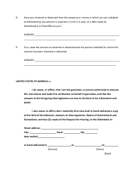 Garnishment Packet - Personal Services (Wage) Continuing Garnishment - Utah, Page 18