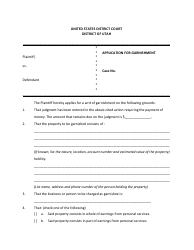 Garnishment Packet - Personal Services (Wage) Continuing Garnishment - Utah, Page 5