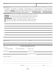 Form ST: EXC-01 Application for Sales and Use Tax Certificate of Exemption - Alabama, Page 2