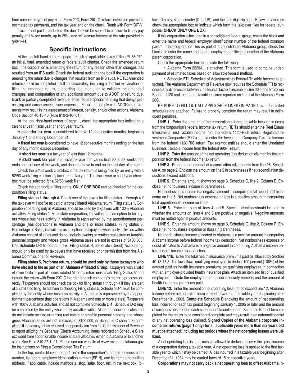 Download instructions for form 20c corporation income tax return pdf 