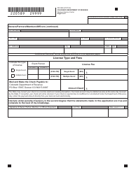 Form DR0589 Special Event Sales Tax Application - Colorado, Page 4