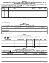 Form ADV-40 Business Personal Property Return - Alabama, Page 3